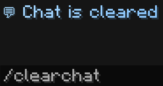 command clearchat