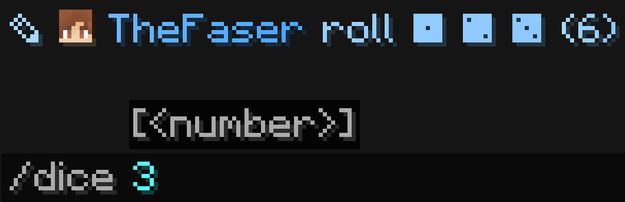 command dice