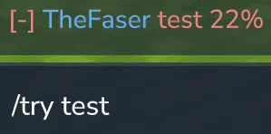 command try