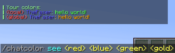 command chatcolor