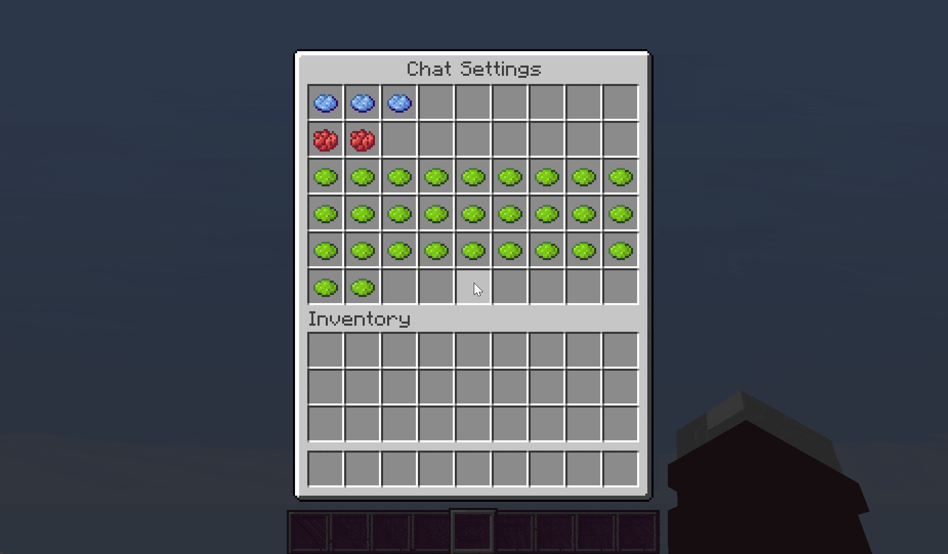 command chatsetting