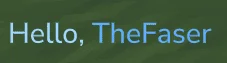 greeting