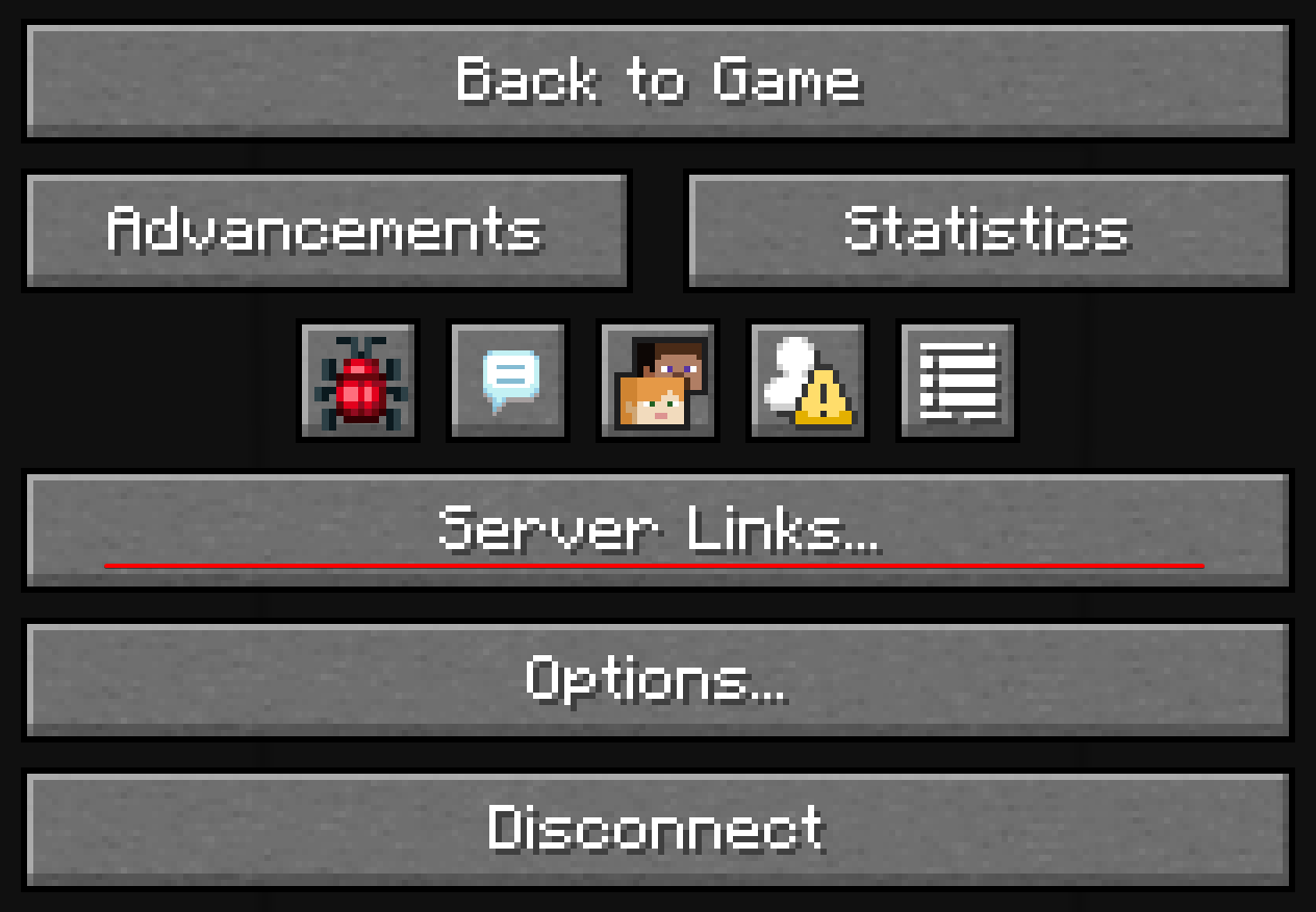 serverlinkmenu
