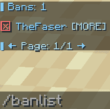 command banlist