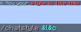 command chatstyle