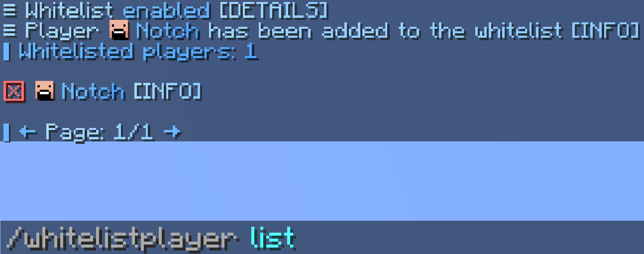 whitelist